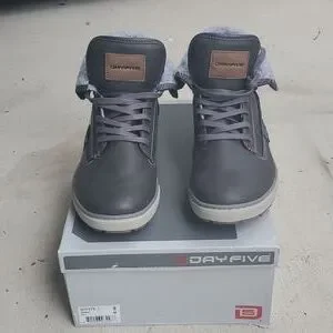 day five | Shoes | Day 5 Boots Gray 95 | Poshmark display picture 3